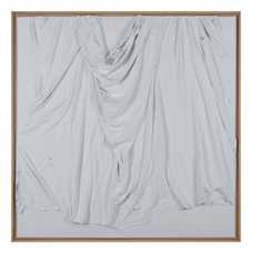 CUADRO SÁBANA BLANCO-NATURAL LIENZO 2/M 104 X 5 X 104 CM CUADRO SÁBANA BLANCO-NATURAL LIENZO 2/M 104 X 5 X 104 CM