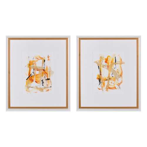 CUADRO PINTURA ABSTRACTO 2/M MADERA 50 X 60 CM