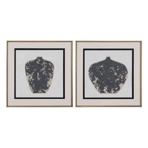 CUADRO PINTURA JARRÓN 2/M 80 X 80 CM