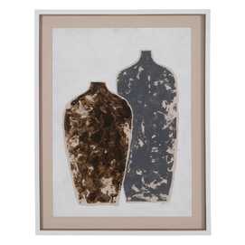 CUADRO PINTURA JARRONES 2/M 70 X 90 CM