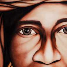 CUADRO PINTURA BLANCO-NEGRO LIENZO 100 X 4 X 150 CM CUADRO PINTURA BLANCO-NEGRO LIENZO 100 X 4 X 150 CM