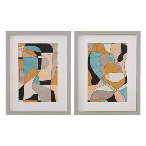 CUADRO IMPRESIÓN ABSTRACTO 2/M 30 X 2,50 X 40 CM