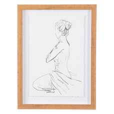 CUADRO IMPRESIÓN DESNUDO 2/M PS/CRISTAL 30 X 2,50 X 40 CM