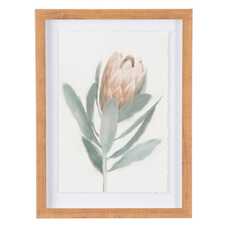 CUADRO IMPRESIÓN FLOR 2/M PS/CRISTAL 30 X 2,50 X 40 CM