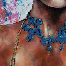 PINTURA MUJER MULTICOLOR LIENZO 120 X 3,50 X 90 CM PINTURA MUJER MULTICOLOR LIENZO 120 X 3,50 X 90 CM