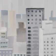 CUADRO PINTURA CIUDAD LIENZO DECORACIÓN 120 X 3,50 X 80 CM CUADRO PINTURA CIUDAD LIENZO DECORACIÓN 120 X 3,50 X 80 CM