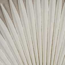 CUADRO HOJA BLANCO PS-CRISTAL DECORACIÓN 80 X 4 X 80 CM CUADRO HOJA BLANCO PS-CRISTAL DECORACIÓN 80 X 4 X 80 CM