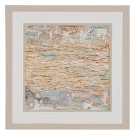 CUADRO PINTURA 2/M MADERA DECORACIÓN 60 X 4 X 60 CM