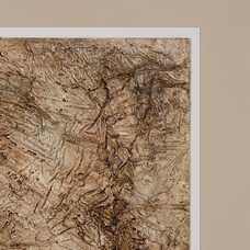 CUADRO PINTURA MARRÓN MADERA DECORACIÓN 120 X 4 X 80 CM CUADRO PINTURA MARRÓN MADERA DECORACIÓN 120 X 4 X 80 CM