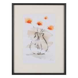 CUADRO PINTURA JARRÓN-FLORES 2/M 60 X 4 X 80 CM