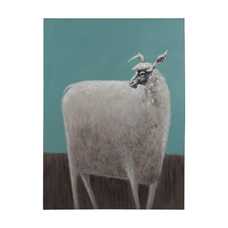 PINTURA OVEJA TURQUESA LIENZO 90 X 3,50 X 120 CM PINTURA OVEJA TURQUESA LIENZO 90 X 3,50 X 120 CM