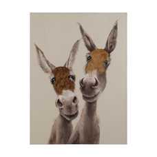 PINTURA ASNOS GRIS LIENZO 76 X 3,50 X 100 CM PINTURA ASNOS GRIS LIENZO 76 X 3,50 X 100 CM