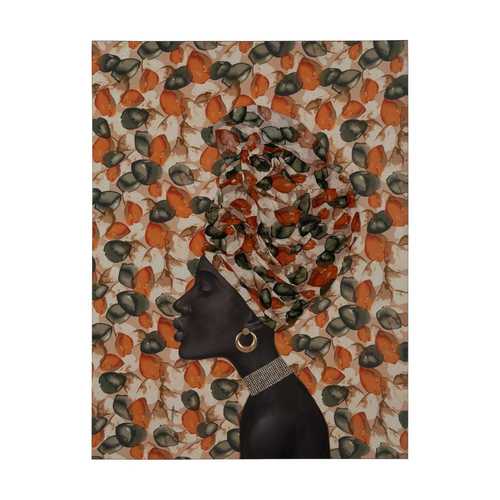 PINTURA AFRICANA LIENZO 90 X 3,50 X 120 CM