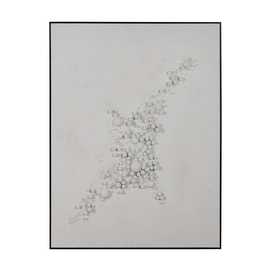 CUADRO ABSTRACTO BLANCO PS - LIENZO 90 X 120 CM