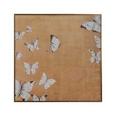 CUADRO MARIPOSAS LIENZO DECORACIÓN 100 X 100 CM CUADRO MARIPOSAS LIENZO DECORACIÓN 100 X 100 CM