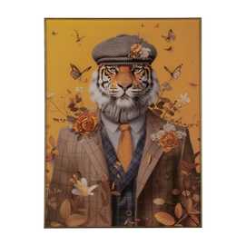 CUADRO IMPRESIÓN ANIMALES 2/M CRISTAL 60 X 80 CM