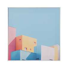 CUADRO IMPRESIÓN EDIFICIO 2/M DECORACIÓN 50 X 2,20 X 50 CM