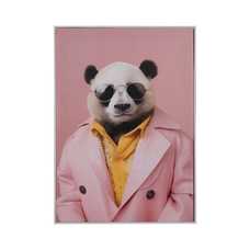 CUADRO IMPRESIÓN ANIMALES 3/M DECORACIÓN 50 X 3 X 70 CM CUADRO IMPRESIÓN ANIMALES 3/M DECORACIÓN 50 X 3 X 70 CM