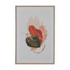 CUADRO IMPRESIÓN 2/M MADERA DECORACIÓN 40 X 3 X 60 CM CUADRO IMPRESIÓN 2/M MADERA DECORACIÓN 40 X 3 X 60 CM