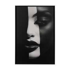 CUADRO IMPRESIÓN 2/M NEGRO MADERA 40 X 3 X 60 CM CUADRO IMPRESIÓN 2/M NEGRO MADERA 40 X 3 X 60 CM