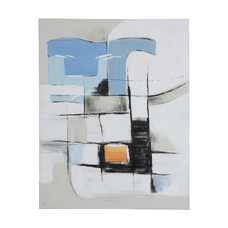 PINTURA ABSTRACTO 2/M LIENZO DECORACIÓN 80 X 100 CM PINTURA ABSTRACTO 2/M LIENZO DECORACIÓN 80 X 100 CM