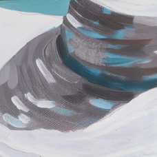 CUADRO PINTURA CHICA LIENZO DECORACIÓN 100 X 140 CM CUADRO PINTURA CHICA LIENZO DECORACIÓN 100 X 140 CM