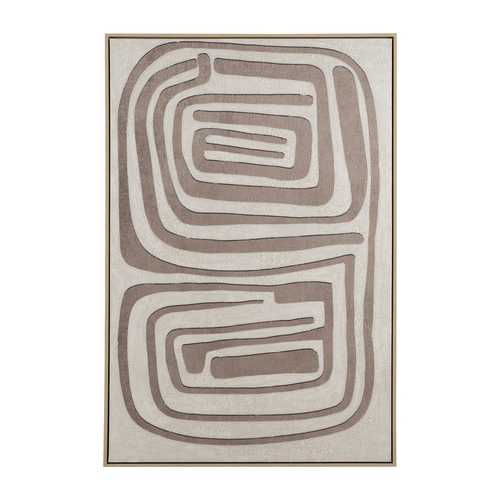 CUADRO TEXTURA LIENZO DECORACIÓN 80 X 120 CM