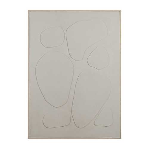 CUADRO RELIEVE LIENZO DECORACIÓN 100 X 140 CM