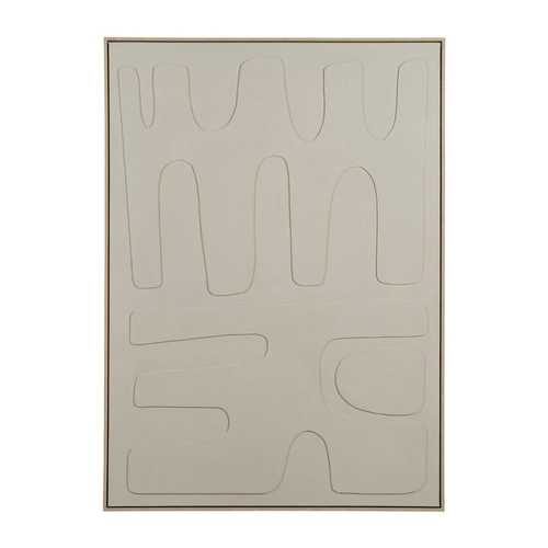 CUADRO RELIEVE LIENZO DECORACIÓN 100 X 140 CM