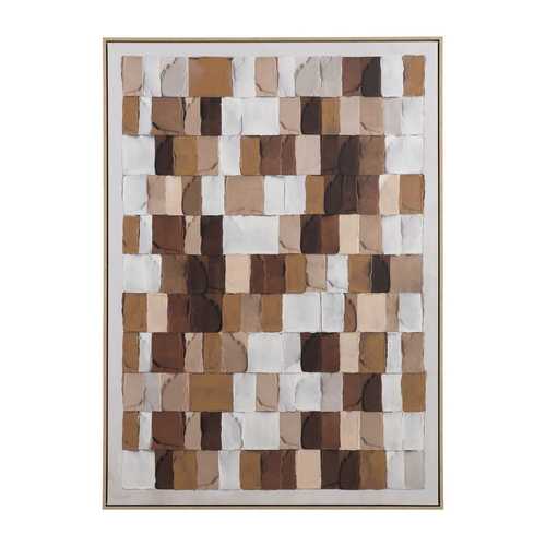 CUADRO PINTURA ABSTRACTO LIENZO 100 X 140 CM