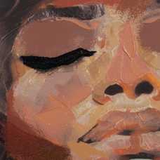 CUADRO PINTURA CHICA LIENZO DECORACIÓN 100 X 140 CM CUADRO PINTURA CHICA LIENZO DECORACIÓN 100 X 140 CM