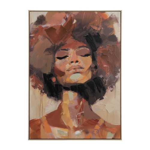 CUADRO PINTURA CHICA LIENZO DECORACIÓN 100 X 140 CM