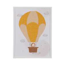 CUADRO IMPRESIÓN GLOBO 2/M DECORACIÓN 30 X 2,20 X 40 CM