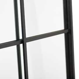 ESPEJO VENTANA METAL-CRISTAL DECORACIÓN 90 X 3 X 180 CM