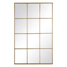 ESPEJO VENTANA ORO METAL-CRISTAL 90 X 3 X 120 CM