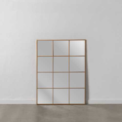 ESPEJO VENTANA ORO METAL-CRISTAL 90 X 3 X 120 CM