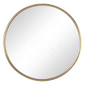 ESPEJO ORO METAL DECORACIÓN 76 X 3 X 76 CM