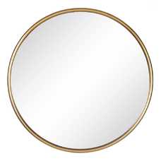 ESPEJO METAL DECORACIÓN 91 X 3 X 91 CM