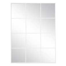 ESPEJO VENTANA BLANCO METAL-CRISTAL 90 X 3 X 120 CM