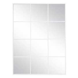 ESPEJO VENTANA BLANCO METAL-CRISTAL 90 X 3 X 120 CM