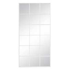 ESPEJO VENTANA BLANCO METAL-CRISTAL 90 X 3 X 180 CM