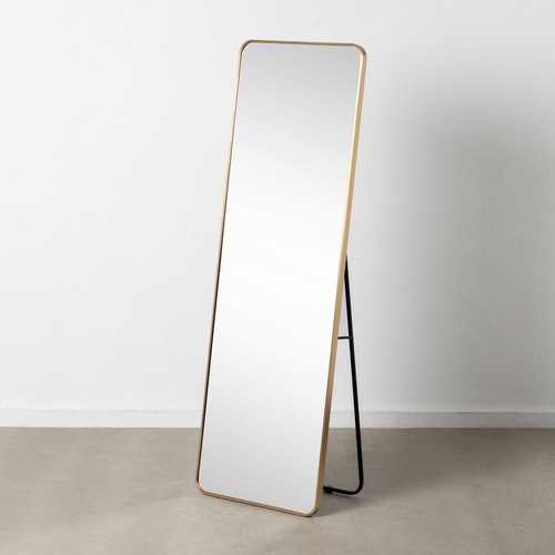 ESPEJO VESTIDOR ORO ALUMINIO-CRISTAL 56 X 3 X 165 CM