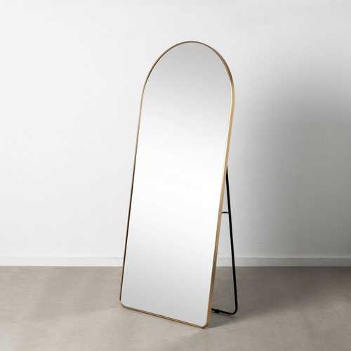 ESPEJO ORO ALUMINIO-CRISTAL DECORACIÓN 80 X 3 X 180 CM