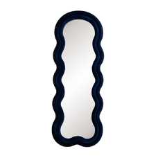 ESPEJO AZUL TEJIDO-MADERA DECORACIÓN 60 X 4 X 160 CM ESPEJO AZUL TEJIDO-MADERA DECORACIÓN 60 X 4 X 160 CM