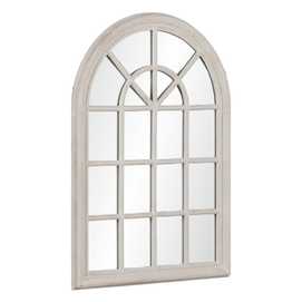 ESPEJO VENTANA BLANCO ENVEJECIDO 73,70 X 3,60 X 104 CM
