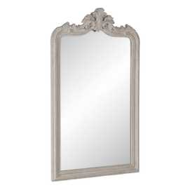 ESPEJO MARCO MARRÓN MADERA DE PINO 80 X 130 CM