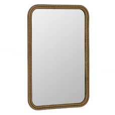 ESPEJO NATURAL MADERA / RESINA 52 X 2 X 77 CM