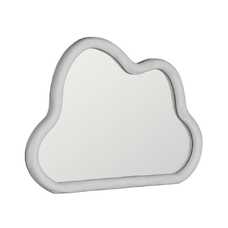 ESPEJO NUBE BLANCO MARCO DM DECORACIÓN 90 X 3,50 X 60 CM ESPEJO NUBE BLANCO MARCO DM DECORACIÓN 90 X 3,50 X 60 CM