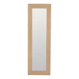 ESPEJO NATURAL MADERA DECORACIÓN 57 X 3 X 177 CM