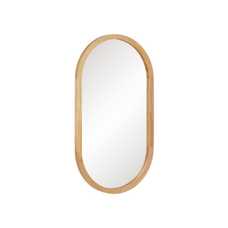 ESPEJO NATURAL MADERA DECORACIÓN 45 X 80 CM